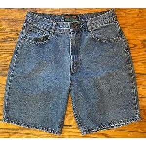 Men's Structure Vintage Denim Blue Jean Shorts Men's Size 33